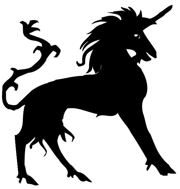 Mythical Unicorn 4 Vinyl Decal