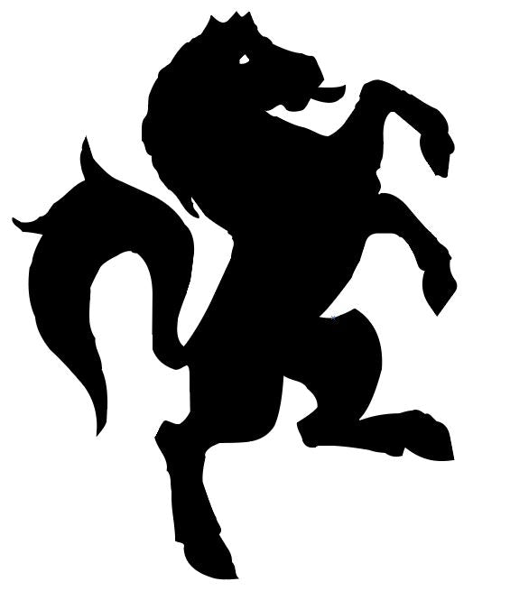 Heraldry Horse Vinyl Decal