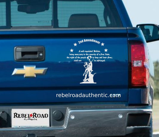 2nd Amendment Vinyl Decal