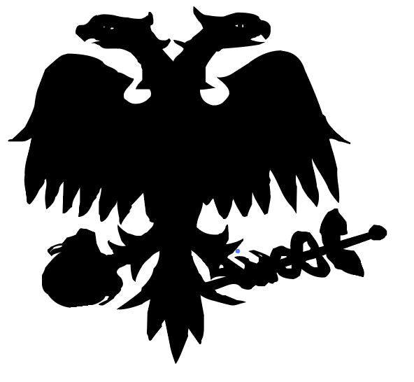 Shielded Dragon Vinyl Decal