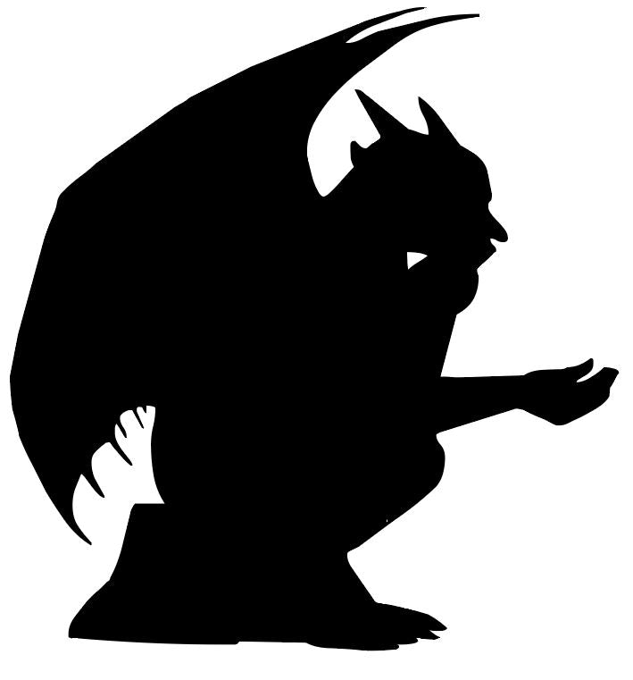 Gargoyle Vinyl Decal