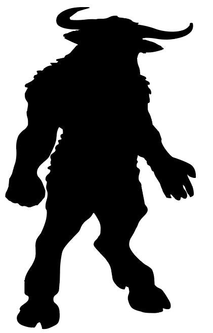 Minotaur Vinyl Decal