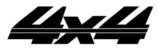 4x4 Decals V1