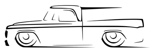 Dodge Sweptline D Vinyl Decal