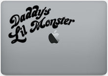 Load image into Gallery viewer, Daddy&#39;s Lil Monster Vinyl Decal
