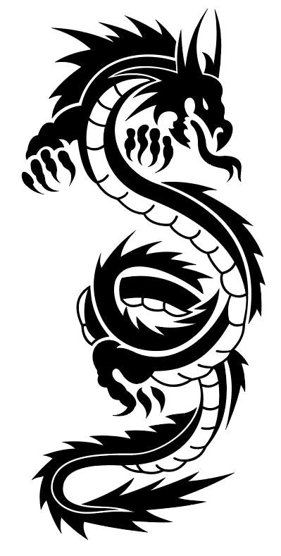 Dragon 62 Vinyl Decal