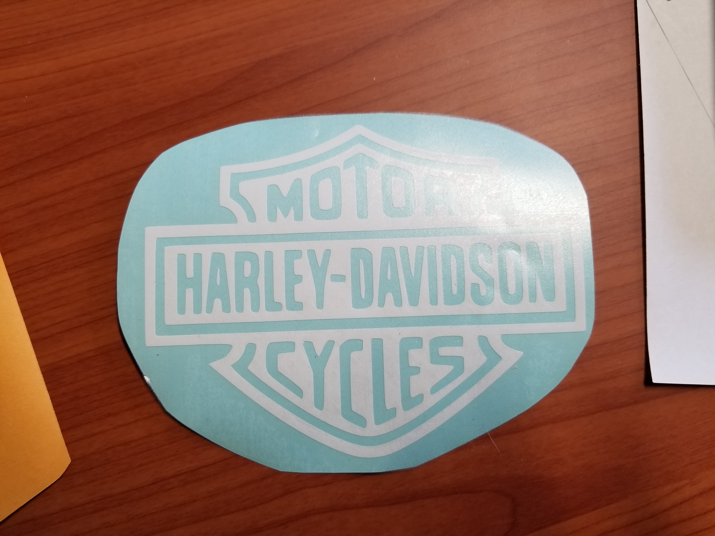 Harley Davidson classic single color logo
