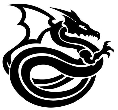 Wave of the Dragon Vinyl Decal