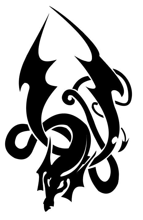 Dragon 74 Vinyl Decal