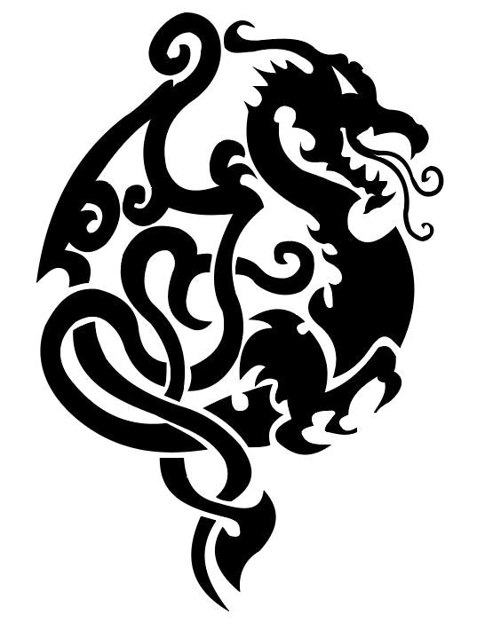 Dragon 76 Vinyl Decal