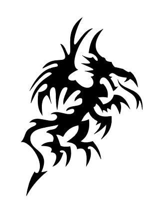 Dragon 77 Vinyl Decal