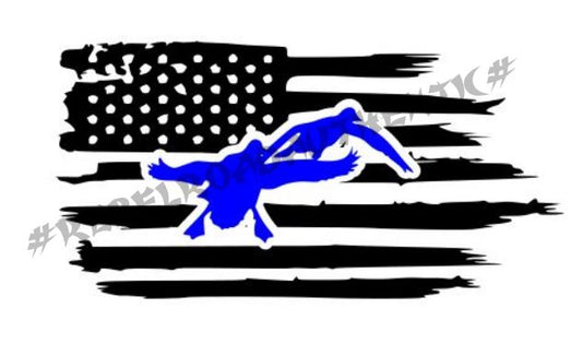 American Patriot Duck Hunting Vinyl Decal