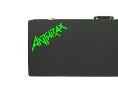 Anthrax Vinyl Decal