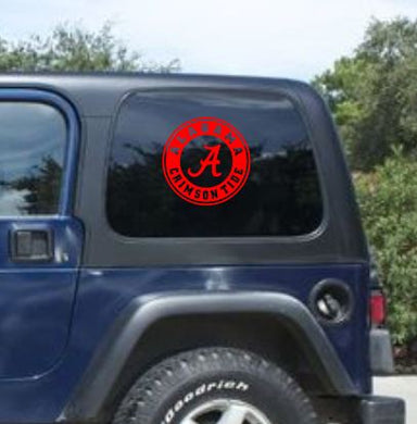 Alabama Crimson Tide Vinyl Decal