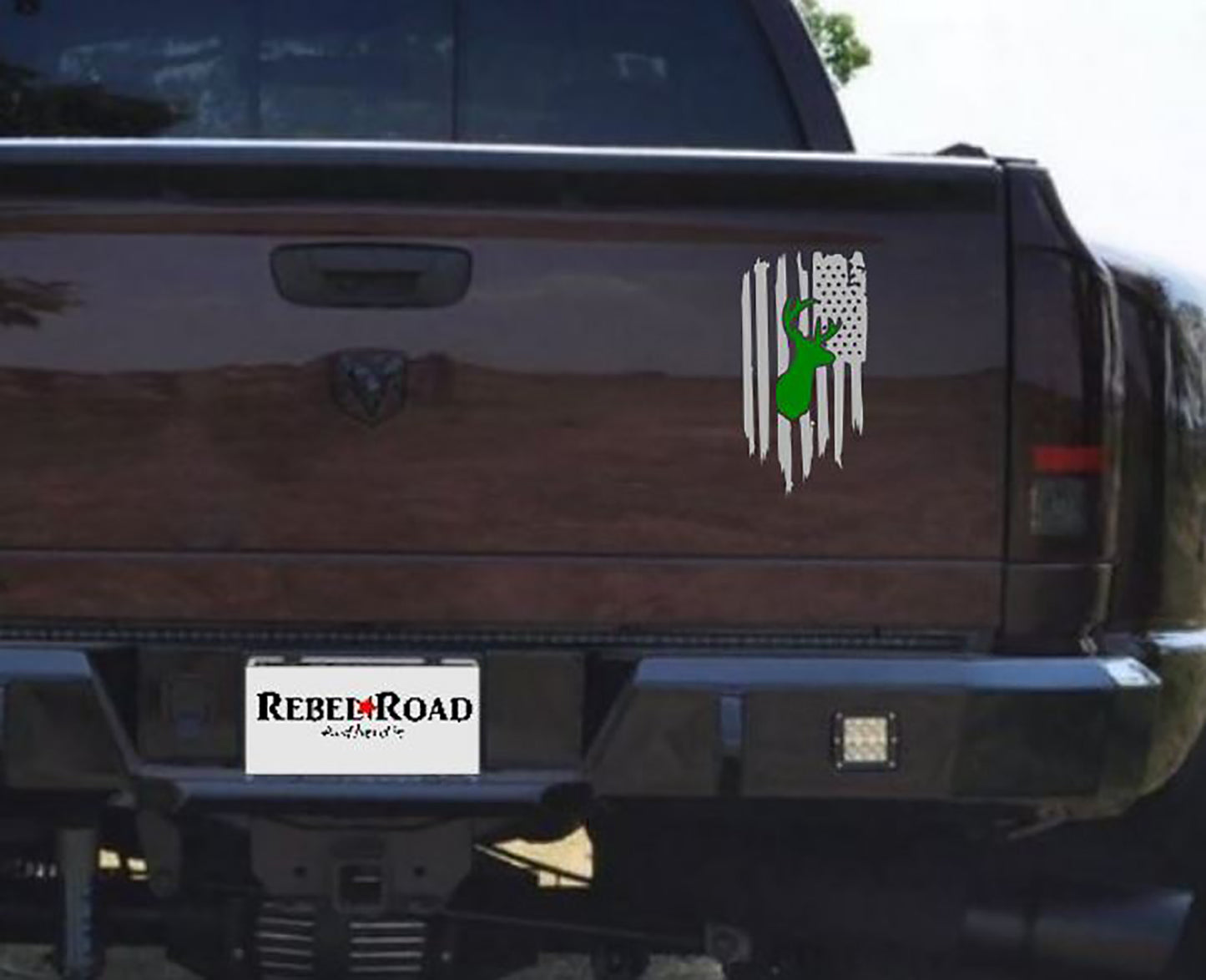 American Patriot Deer Hunting Decal