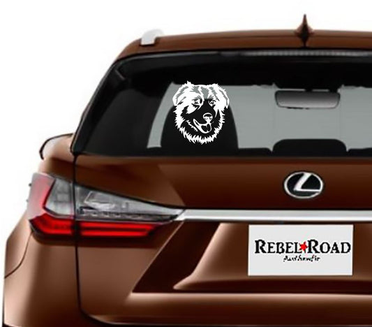 Australian Shepherd pet decal