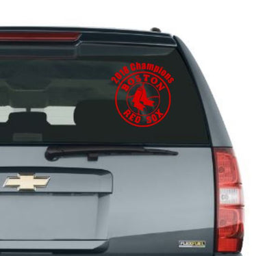 Boston Red Sox 2018 Champs Vinyl Decal