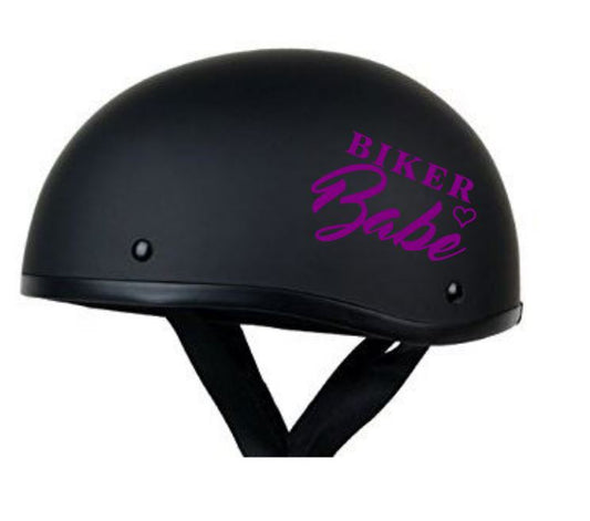 Biker Babe Vinyl Decal
