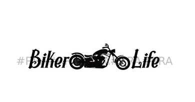 Biker Life Motorcycle decal