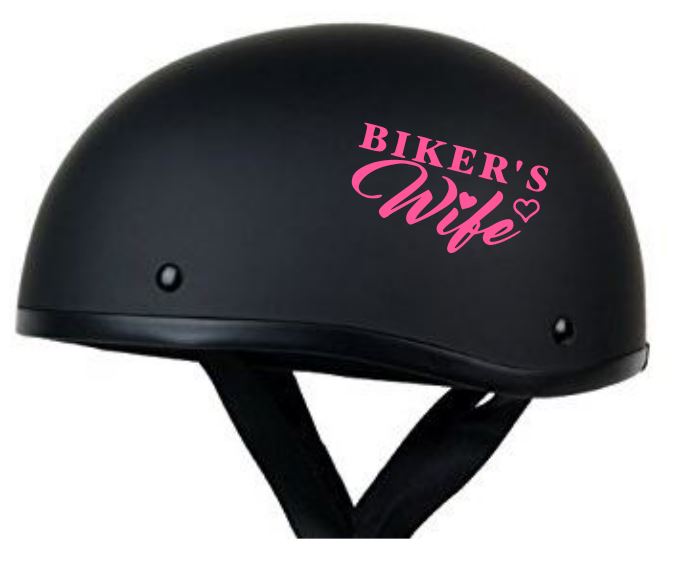 Bikers Wife Vinyl Decal
