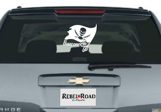 Tampa Bay Buccaneers signature vinyl decal