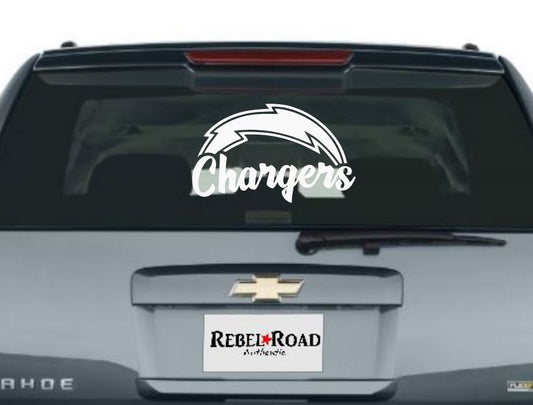 LA Chargers signature vinyl decal