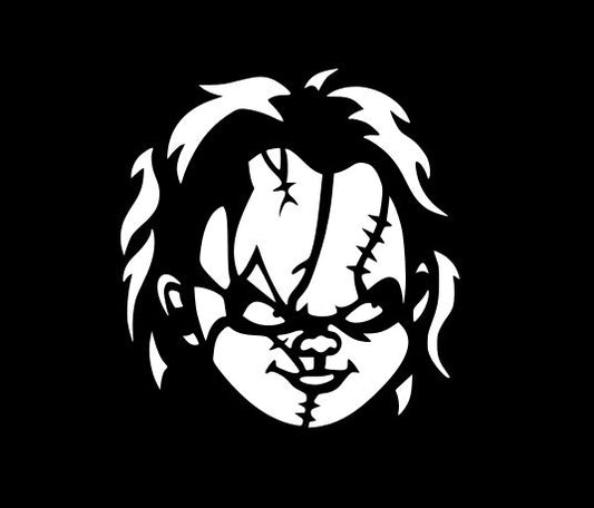 Childs Play Chucky Vinyl Decal