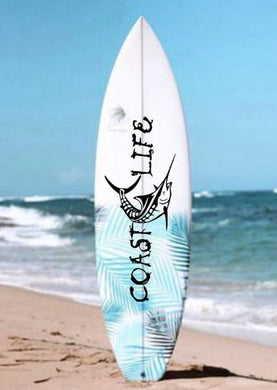 Coast Life Swordfish Vinyl Decal