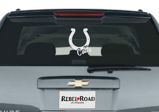 Indianapolis Colts signature vinyl decal