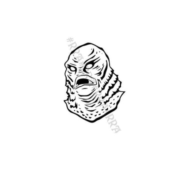 Creature from the black lagoon Vinyl Decal