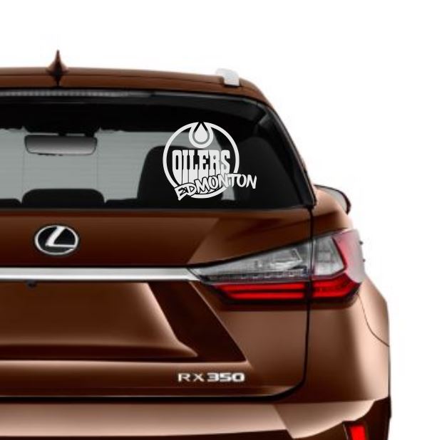 Edmonton Oilers Vinyl Decal