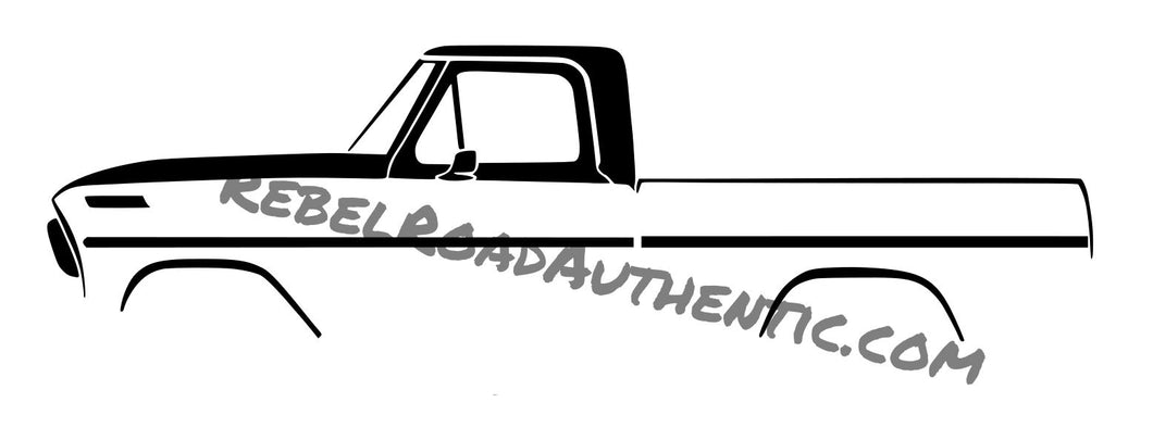 Ford F-100 Vinyl Decal 