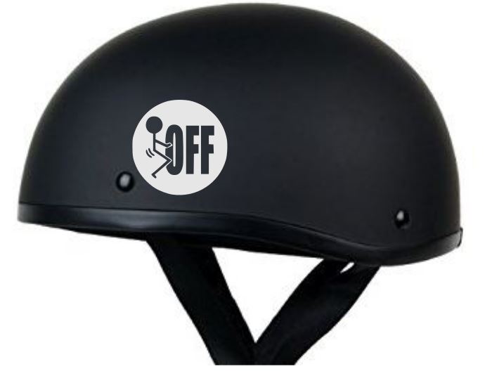 F Off Vinyl Decal