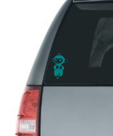 Fingerling Monkey 4" Vinyl Decal