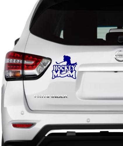 Hockey Mom Vinyl Decal