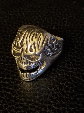 Holy Flame Biker/Punk Ring Size 9