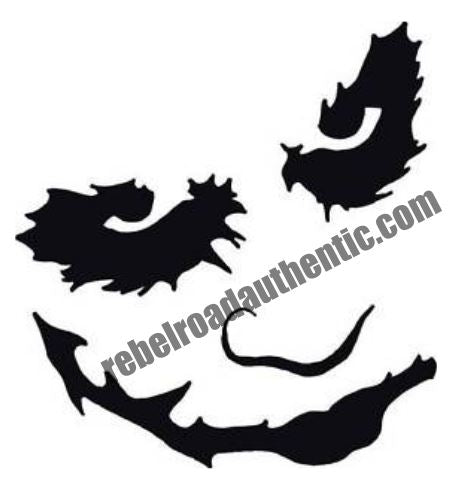 Joker Face 5" Vinyl Decal