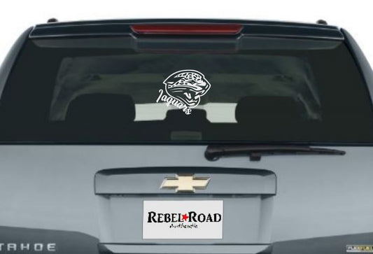 Jacksonville Jaguars signature vinyl decal