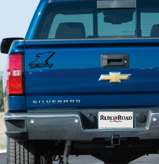 Jamie McMurray 1 Vinyl Decal