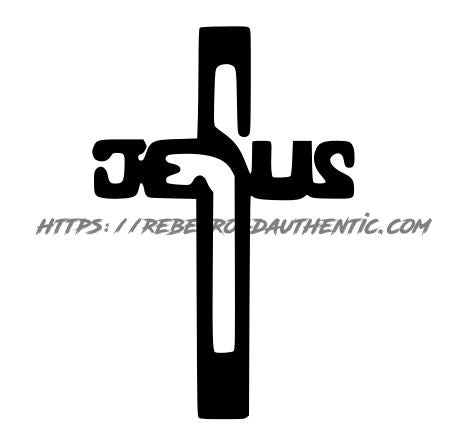 Jesus Style Vinyl Decal