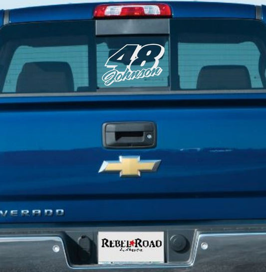 Jimmie Johnson 48 Vinyl Decal