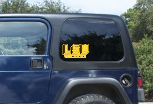 LSU Tigers Vinyl Decal