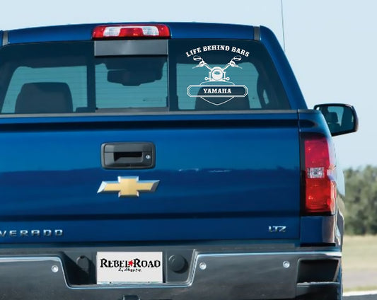 Custom "Life Behind Bars" Vinyl Decal