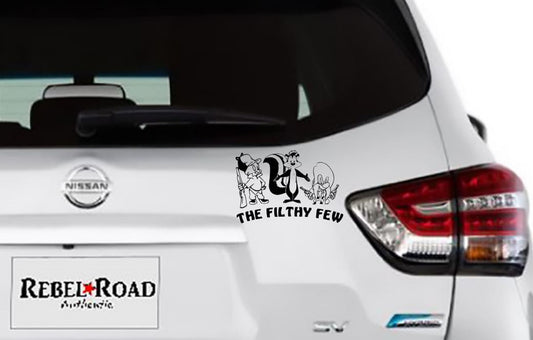 Looney Tunes Filthy Few Vinyl Decal