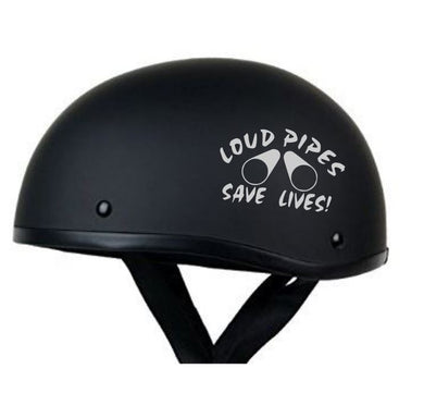 Loud Pipes Save Lives Vinyl Decal