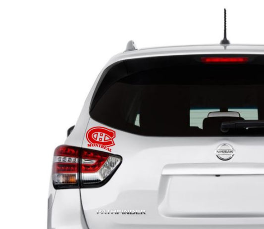 Montreal Canadiens Vinyl Decal
