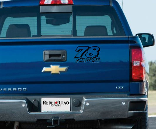 Martin Truex Jr 78 Vinyl Decal