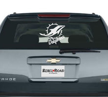 Load image into Gallery viewer, Miami Dolphins signature vinyl decal