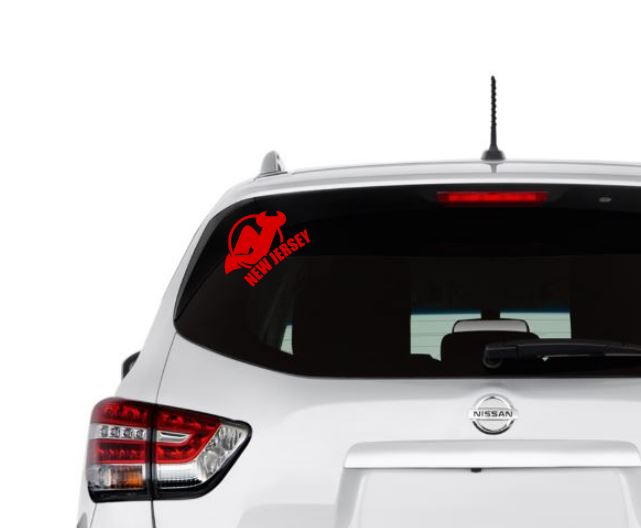 New Jersey Devils Vinyl Decal