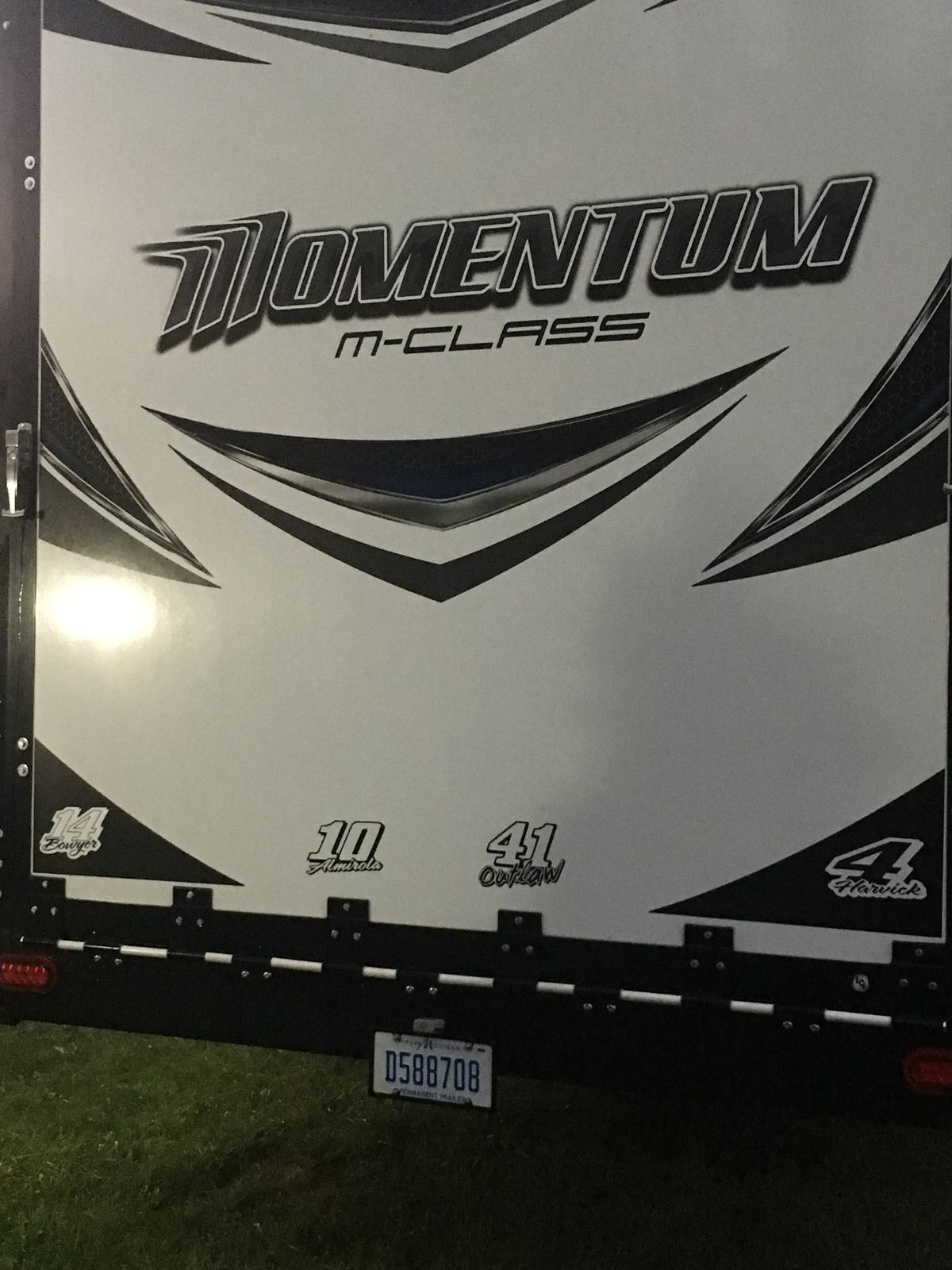 Nascar Vinyl 6" Driver Decal